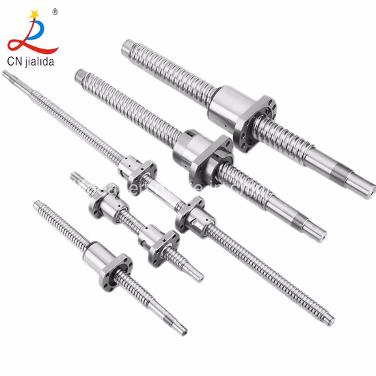 China CNC Router Precision Rolled/Ground Linear Motion Ball Screw (6mm-80mm) with Nut (SFU SFK SFA SFS SFY) Following Tbi Size Miniature/Large Lead Nice Prices